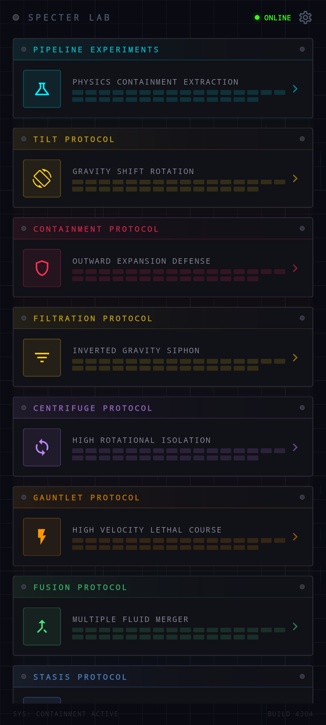 Specter Lab Gameplay